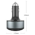 thumbnail image 3 of Cigarettes Lighter One To Three Car Charger, Super Fast 5V3A PD Charging Adapter for Multiple Devices, 12V-24V Car Splitter for GPS, Dashcam, and More, 3 of 7
