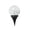 A001- Golden Light, variant on Solar Crackle Glass Ball Landscape Stake Light, Waterproof Outdoor Solar Path Light For Garden Yard Lawn Villa, 1 Pack