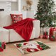 thumbnail image 4 of Felpudo Navideño Tejido | Felpudo Navideño Multicolor de Poliéster | Alfombra de Baño Antideslizante de Diatomeas | Felpudo Suave y Duradero para Decoración Del Hogar y Bienvenida de Temporada, 4 of 6