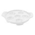thumbnail image 1 of Ceramic Escargot Baking Dish With Dual Handles Oven Safe Snail Plate French Style Escargot Cookware For Home Restaurant For Baking Seafood Mushrooms, 1 of 1