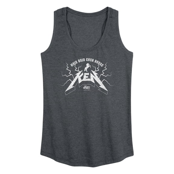 Barbie The Movie - Country Metal Ken  - Women's Racerback Tank Top