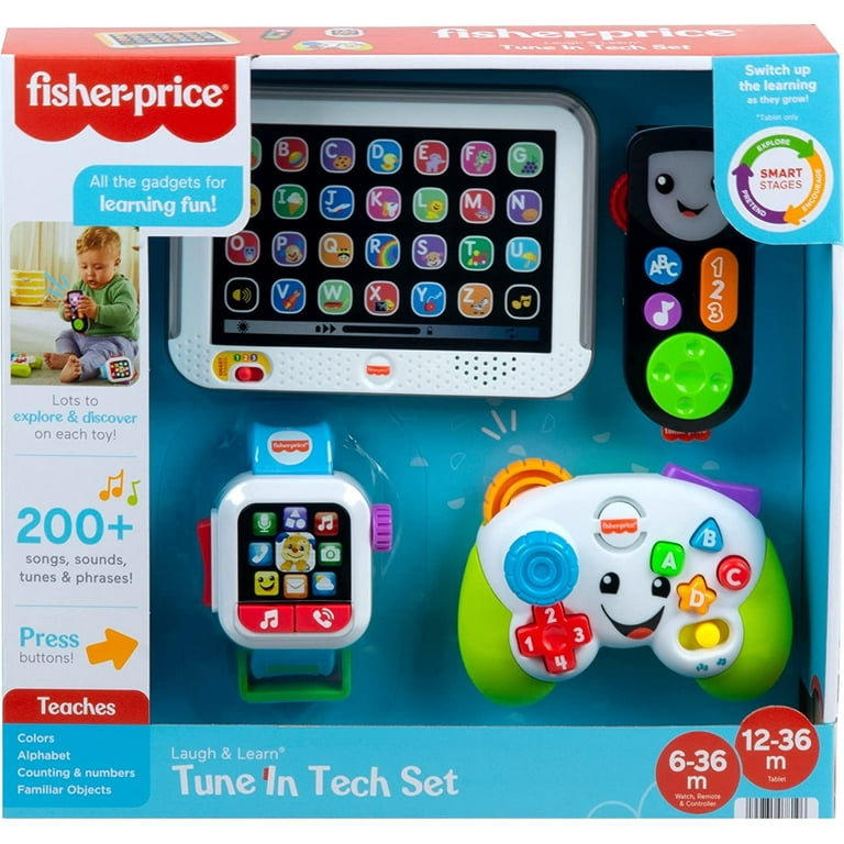 Fisher-Price Laugh Learn Baby Learning Toys Tune In Tech Gift
