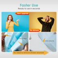 thumbnail image 3 of Fundas de asiento de inodoro TRIPTIPS desechables, paquete de 60, 3 of 8
