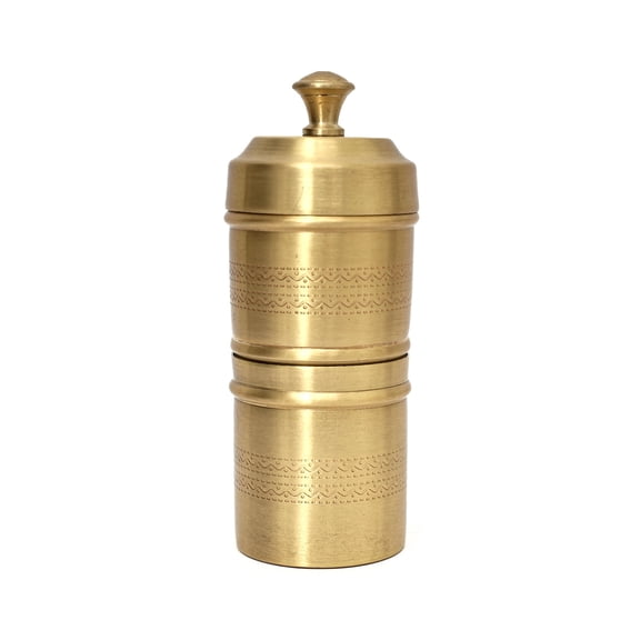 Matte finish Brass coffee filter (Small)