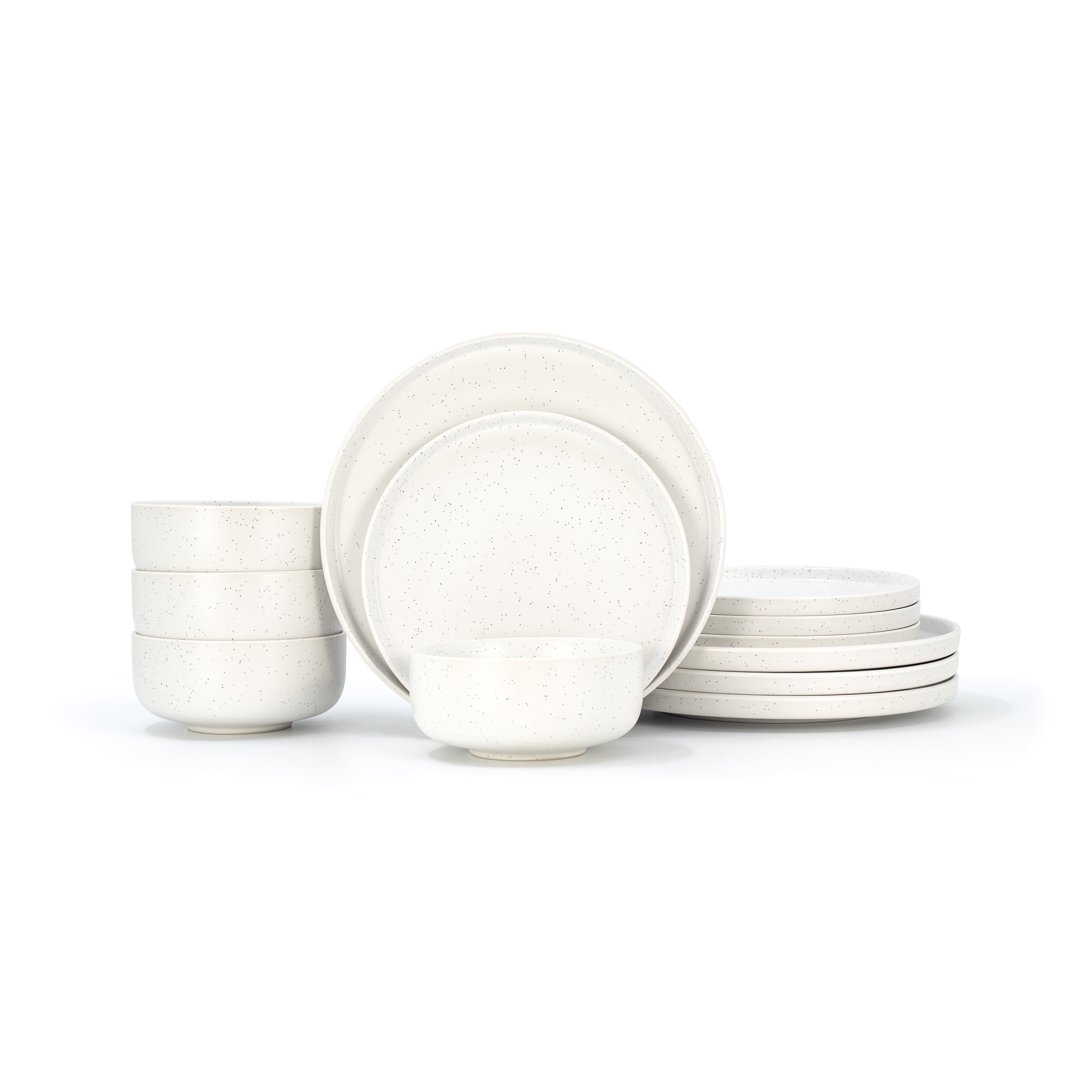 Sabatier Luna 12pc Dinnerware set, white