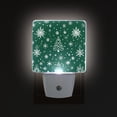 thumbnail image 3 of WOBOGO Green Christmas Tree LED Night Light 2 Pcs Set 0.5 Watt Wall Plug in Dusk to Dawn Automatic Switch Soft White Light, 3 of 7