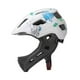 thumbnail image 5 of Casco de bicicleta para niños, ligero, transpirable y con absorción de impactos para niñas. Azul y blanco, 5 of 9