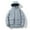 Light Blue, variant on Winter Warm Jackets for Mens Fashion Plus Size Solid Color Windproof Zipper Pocket Drawstring Long Sleeved Hooded Casual Jacket Black Deal on Clearance!