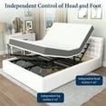 thumbnail image 5 of Yeahumalia Motorized Adjustable Bed Base Frame with Wireless Remote, Head and Foot Incline, Queen, 5 of 9