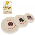 thumbnail image 3 of Rdeghly 3 Sizes Jewelry Cleaning Polishing Buffing Mop Wheel Kit Removing Scratches Pads, 3 of 8