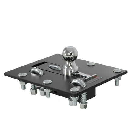 Hide Ball Gooseneck Hitch - Curt Manufacturing Cur61052 Folding Ball Gooseneck Hitch Assembly
