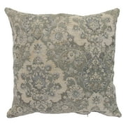 Mainstays 18" x 18" Woven Jacquard Dana Decorative Throw Pillow, Neutral