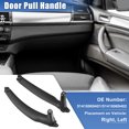 thumbnail image 2 of 1 par de manijas de puerta interiores Unique Bargains tracción lateral izquierda y derecha para BMW X5 2007-2013 BMW X6 No.51416969401, 2 of 6