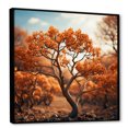 thumbnail image 2 of Designart "Abstract Oak Canopy Artistry I" Tree Oak Floater Framed Wall Art Prints, 2 of 5