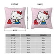 thumbnail image 4 of Hello Kitty Throw Pillow Cover Decoration Pillow Case Cushion for Home Sofa Couch 18"x18", 4 of 7
