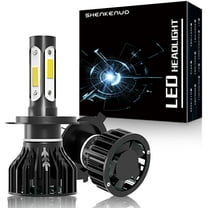 For 2008-2010 Toyota Highlander Headlights,9003/H4 LED High/Low Beam 2pc