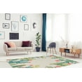 thumbnail image 2 of Trio Saguaro Ivory Multi Area Rug 8x10 Transitional Contemporary Design, 2 of 5