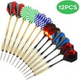 thumbnail image 1 of Champion's Choice: Steel Tip Darts with Aluminum Shafts, Customizable Options for Personalized Gameplay, Includes Dart Sharpener, 1 of 5