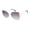 Gold & Black, variant on Women's MS172 Metal Vented UVA and UVB Protective Butterfly Fashion Sunglasses, 60mm