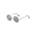thumbnail image 2 of Gravity Shades Circular Frame Sunglass, Gold Mirror Lens, 2 of 3