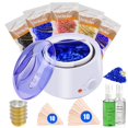 thumbnail image 1 of Cera para Depilar, Cera Depiladora con 500g Perlas de Cera Dura, Kit Cera Espa&ntilde;ola para Depilar para Cejas | Bikini, Piernas, Axilas y M&aacute;s, Calentador de Cera El&eacute;ctric, 1 of 9