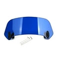 thumbnail image 4 of Universal Adjustable Clip On Windshield Extension Wind Deflector Blue, 4 of 5