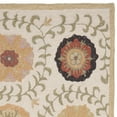 thumbnail image 2 of SAFAVIEH Blossom Allycia Floral Flowers Wool Area Rug, Ivory/Multi, 4' x 6', 2 of 4
