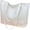 White, variant on Large Capacity Tote Bags for Women's PU Leather Big Purses Soft Handbags Ladies Shoulder Bag