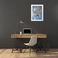 thumbnail image 3 of Gack, Jean-Pierre 14x18 White Modern Wood Framed Museum Art Print Titled - Le grand male, 3 of 4