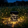 thumbnail image 3 of ICQOVD Solar Deck Step Light,Waterproof Metal Fence Light for Garden,Patio,Backyard,Walkway,Deck and Outdoor Decorative Lighting, 3 of 8