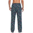 thumbnail image 2 of Men's Sleep Pants Lightweight Pjs Sleepwear Comfortable Lounge Pants Bottom Pants with Pocket Christmas Pattern, 2 of 7