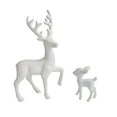 thumbnail image 2 of Lssam Deer Christmas Decor, Reindeer Figurines & Home Decor - Small Christmas Reindeer Statue for Display Stand, Living Room, Wine Cabinet, Bedroom or Office Desktop, 2 of 4