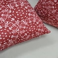 thumbnail image 4 of Home Soft Things Christmas Throw Pillow Cover 4 Piece Set - Snowflake medallion - 20" x 20", 4 of 7