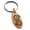 Rose, variant on Stainless Steel God of Mischief Loki Viking Norse Engraved Small Oval Charm Keychain Keyring