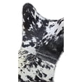 thumbnail image 5 of Carolina Monroe Butterfly Chair in BlackFrame in Black/White Hair, 5 of 8