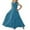 Blue, variant on Krdevn Girls Dresses for Elegant Sleeveless Round Neck Party Dress for for Performances Weddings and Outdoor Events,110