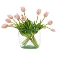 thumbnail image 1 of Ramo de tulipanes artificiales DUYONE Real Touch de látex, 15 unidades, 1 of 6