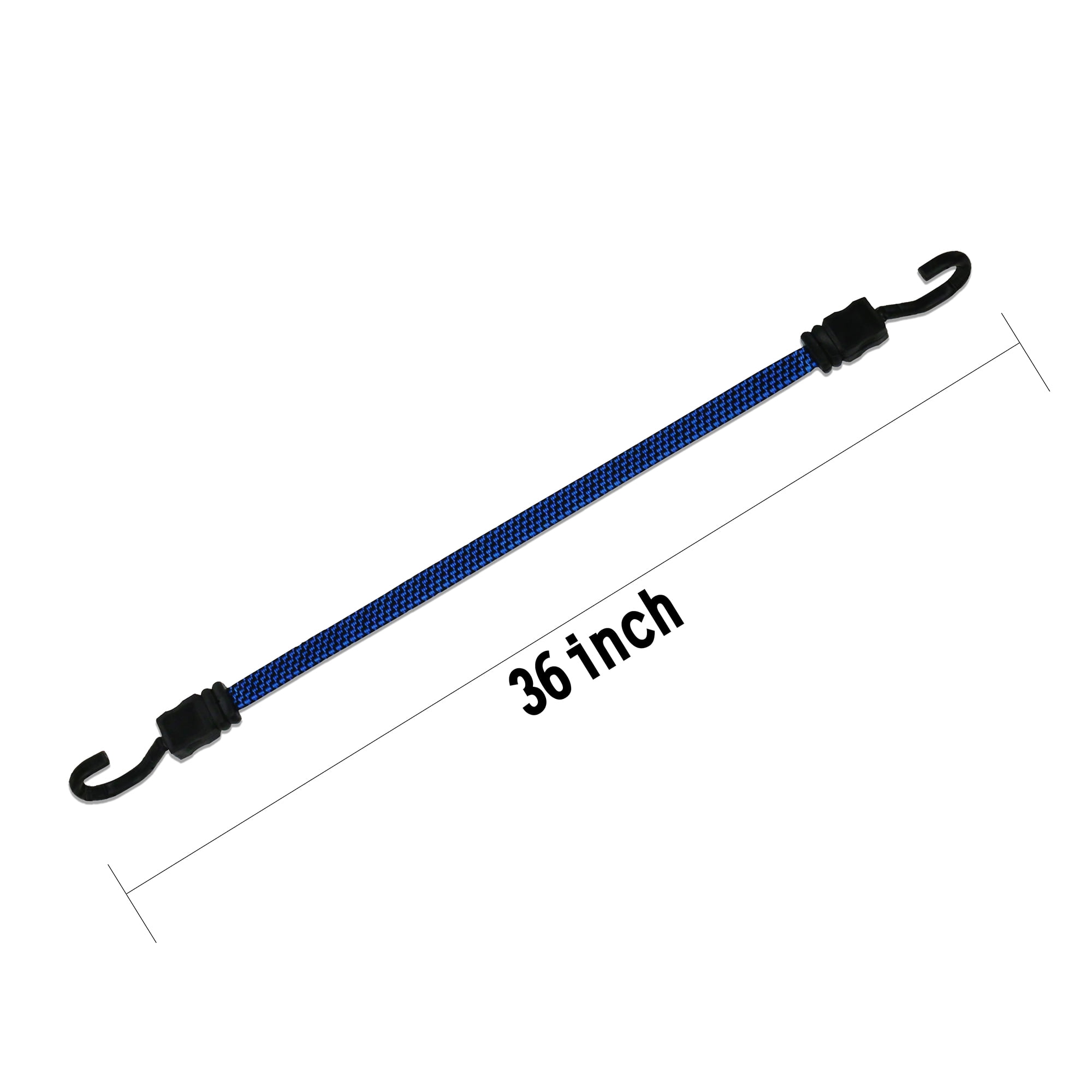 36-inch (914 mm) Six Arm Flex-Web Adjustable Bungee Cord, Blue
