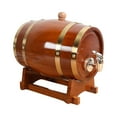 thumbnail image 3 of Distributeur de Baril Rétro Fût en Chêne pour Boisson Bière Déco Maison 1 L, 3 of 8