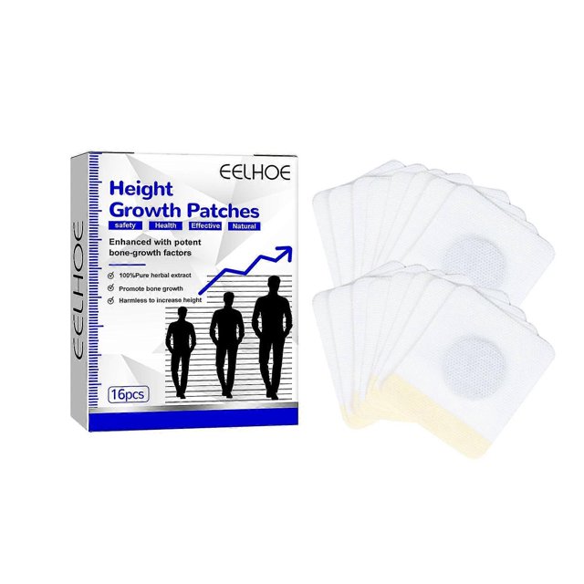 Eelhoe Foot fomenta el cuidado de la salud para adaptarse a la altura y la estimulación del punto de acupuntura plantar para promover el crecimiento Body Stick, 3 piezas