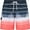 Pink, variant on Men's Beach Pants Quick Drying Swimming Trunks Mesh Lining Black 32