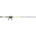 thumbnail image 3 of Lew's Mach 2 Spincast Reel and Fishing Rod Combo, 6-Foot 9-Inch 1-Piece Rod, Size 30 Reel, Black/Green, 3 of 3