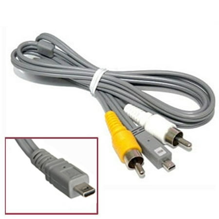 Pro Replacement Video Cable - EA-CB08A12 Type 2 AV Audio Video RCA Cable for Samsung Cameras
