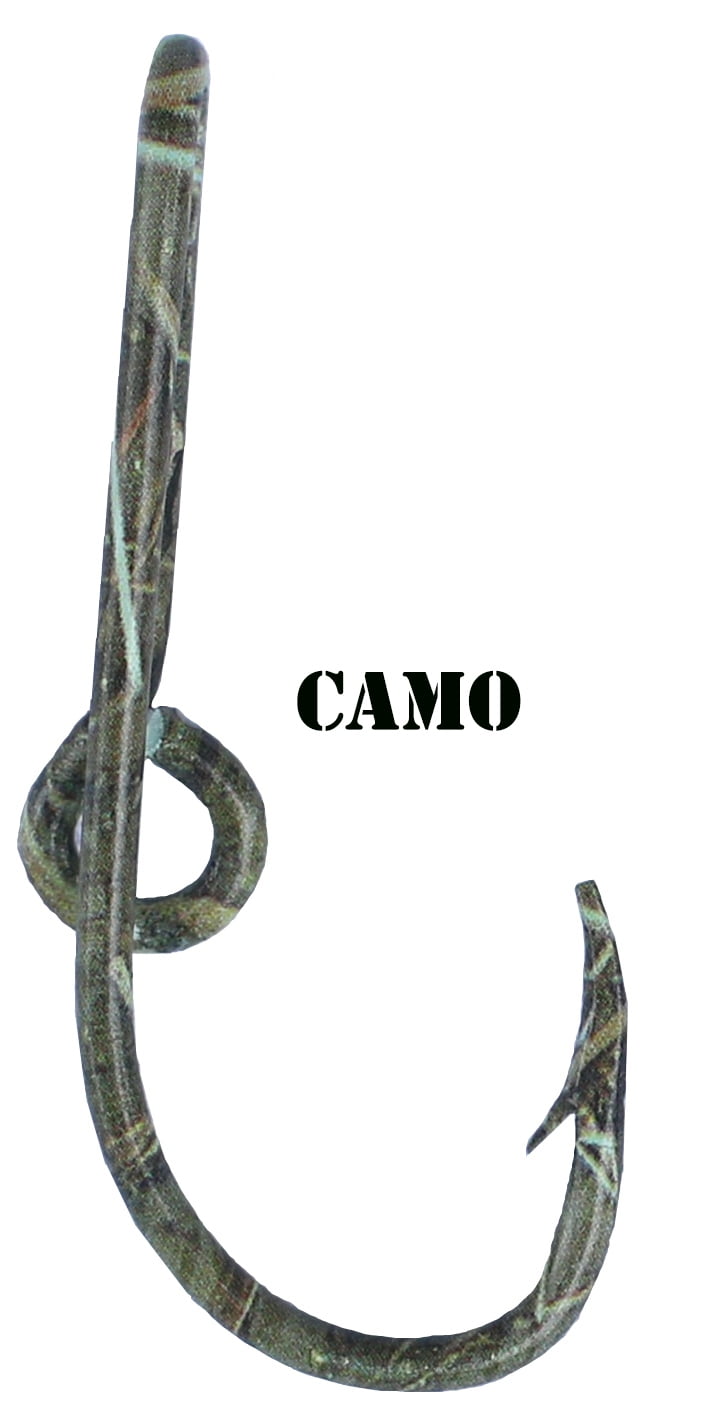 Custom Camo Eagle Claw Fish Hook Hat Pin Fish Hook Tie Clip 