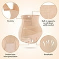 thumbnail image 4 of Double Tummy Control Shapewear Panties for Women High Waisted Waist Trainer Body Shaper Slimming Shapewear Underwear Girdle Panty, 4 of 7
