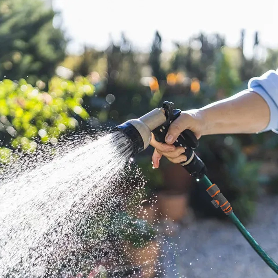 PURELY- Garden Hose Quick Connect Connectors Fitting With Water Stop Plastic Adapter Set
