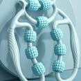 thumbnail image 3 of Rodillo Muscular De 9 Ruedas, Masajeador De Piernas De 360 ​​​​grados Con Material ABS Para Masaje De Pantorrilla, Relajación Muscular, Adelgazamiento De Forma De Pierna, 3 of 7