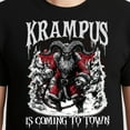 thumbnail image 3 of Krampus Is Coming To Town – T-Shirt, Hoodie & Sweatshirt – Holiday Fashion – Winter Celebrations, 3 of 6