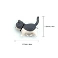 thumbnail image 3 of KAUKKO 9 PCS Cute Fridge Magnets Refrigerator Stickers for Whiteboard,Cabinets,Notes,Calendar,Map,Photo Decoration Gift for Cats Lovers, 3 of 5