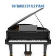 thumbnail image 4 of Minkissy 2pcs Piano Keys Repair Piano Keytop White Plastic Replacement for Players, 4 of 7